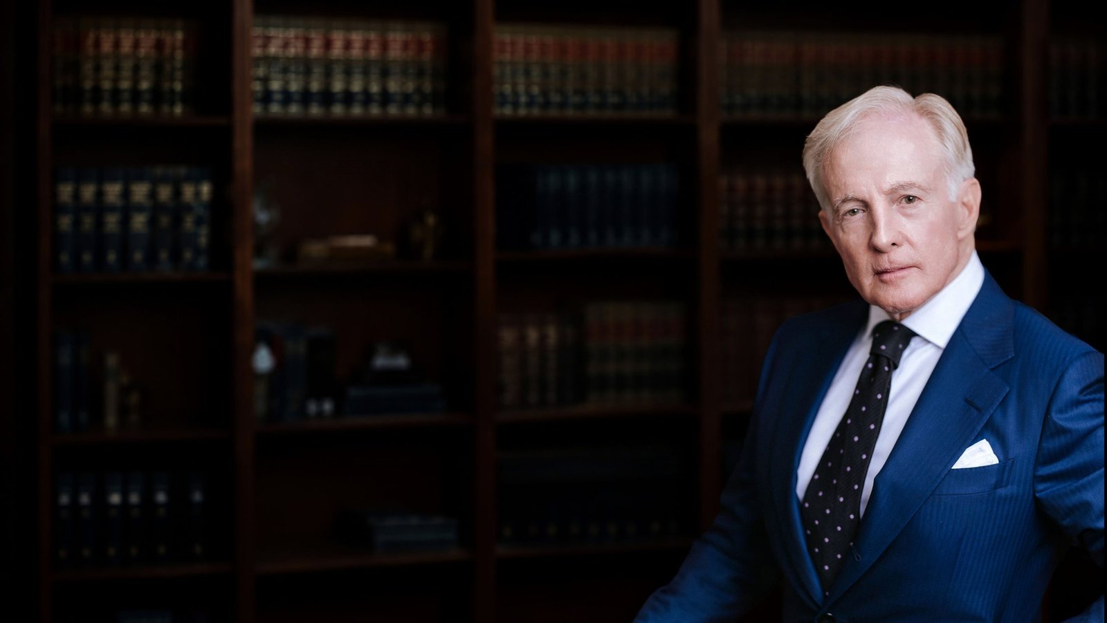 Bill in his New York office.
