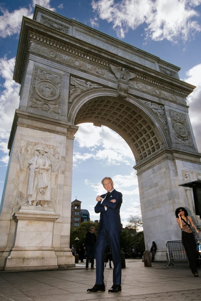 Bill at Washington Square Park, near NYU, 2026.