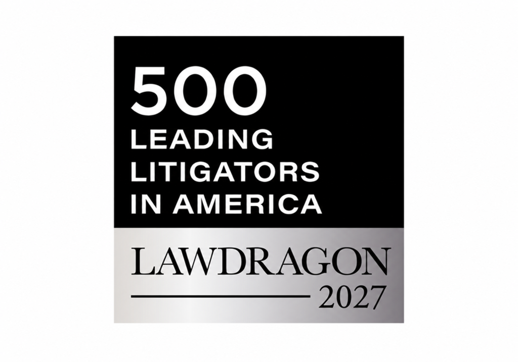 2027 Lawdragon 500 Leading Litigators badge