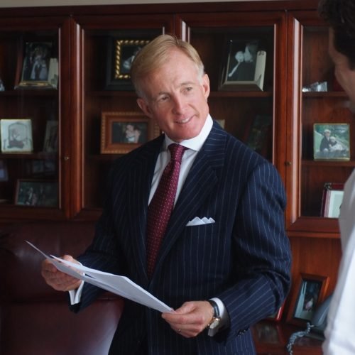 Bill in his Dallas office in 2008.