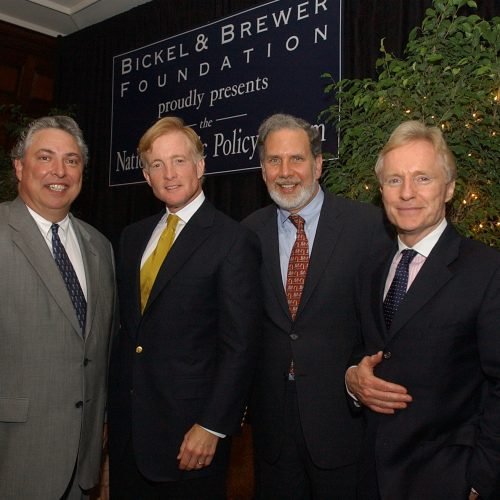 Bill at the 2003 IPPF Finals. L-R: David Baker, Bill, Dr. John Sexton, John Bickel.